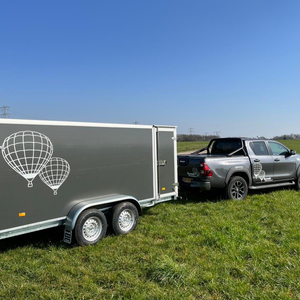 Aanhangwagen Barends Ballonvaarten