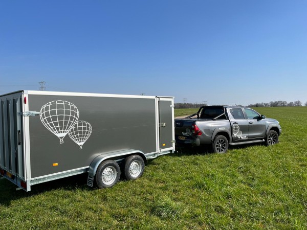 Aanhangwagen Barends Ballonvaarten