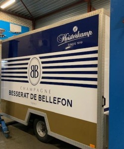 Champagne aanhangwagen Heisterkamp Dranken BV