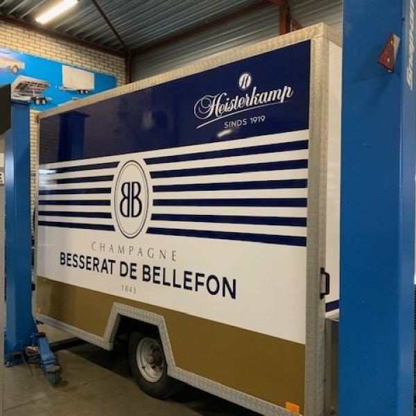 Champagne aanhangwagen Heisterkamp Dranken BV