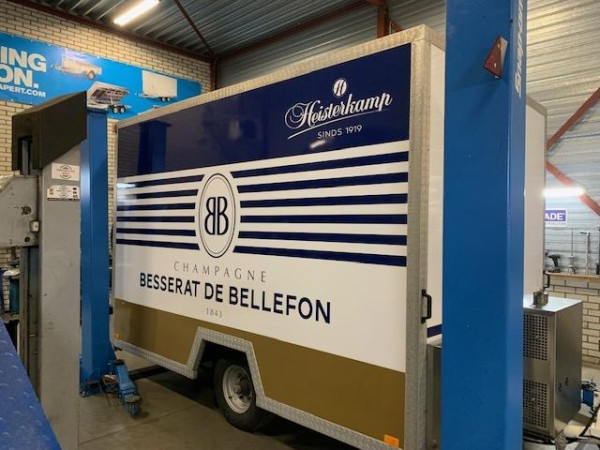 Champagne aanhangwagen Heisterkamp Dranken BV